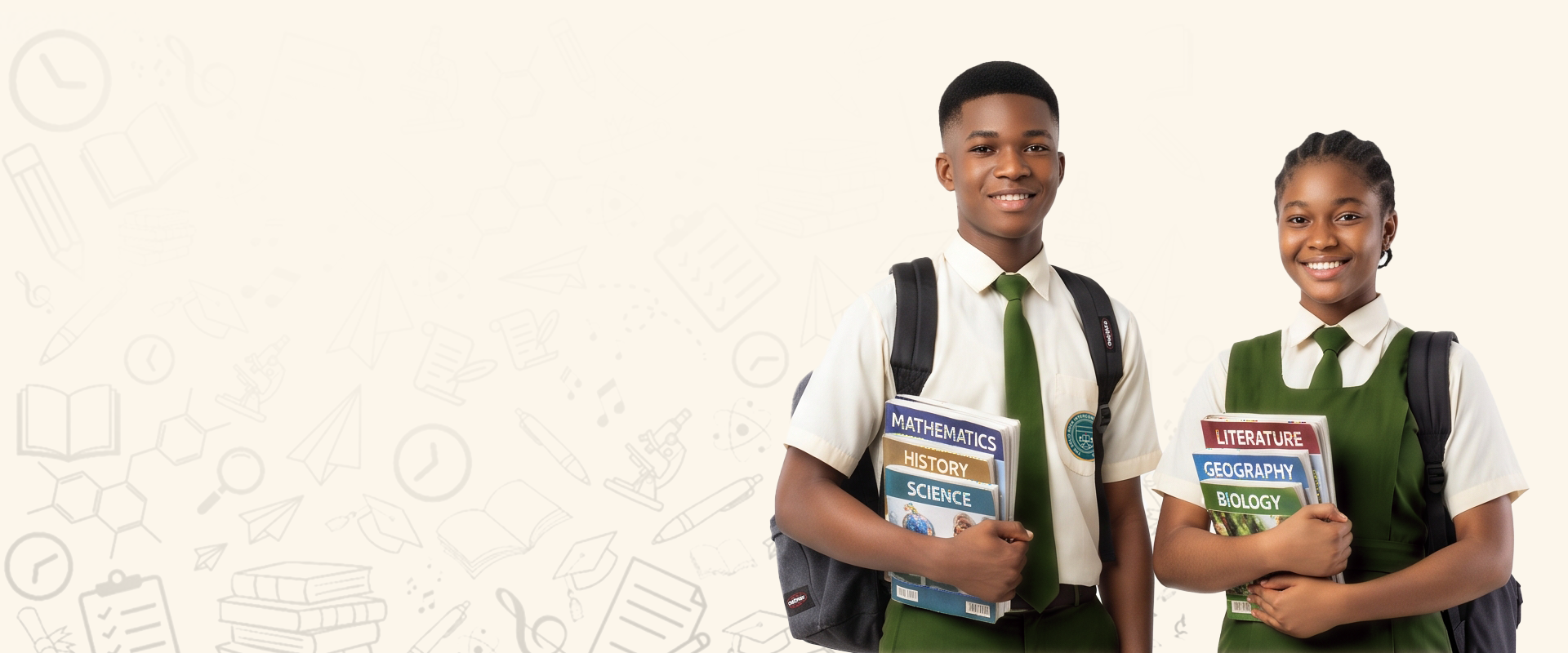 Students at SolidRock Intercontinental Schools